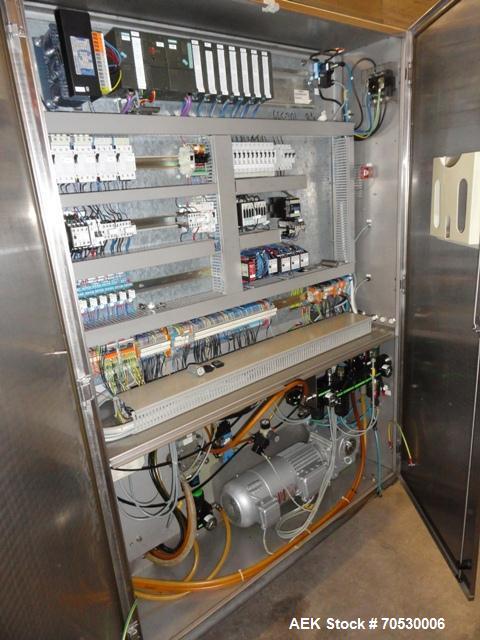 Used Stainless Steel Tiromat Powerpak 660 Horizontal Thermoformer,