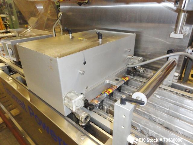 Used Stainless Steel Tiromat Powerpak 660 Horizontal Thermoformer,
