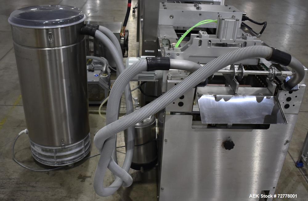 Used VC999 Model RS-420C Rollstock Compact Thermoformer. Stainless steel construction. Film width 423mm (17"). Maximum depth of draw: 50mm, 100mm, 135mm, 185mm (2"). Includes Vacuum pump, vacuum gas ...