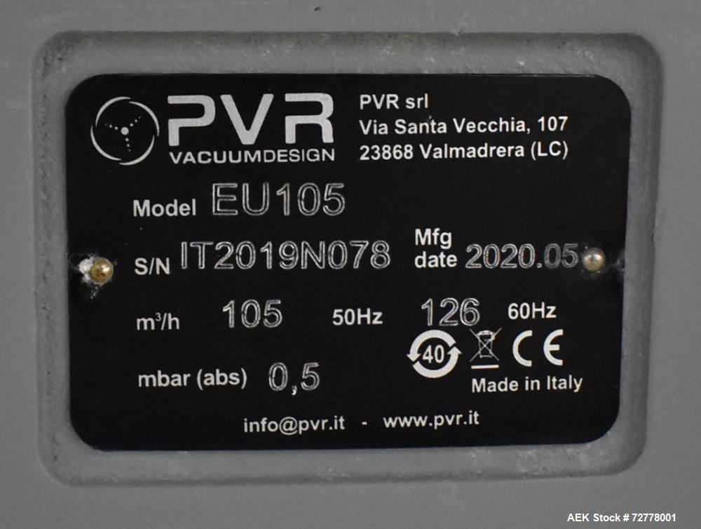 Used VC999 Model RS-420C Rollstock Compact Thermoformer. Stainless steel construction. Film width 423mm (17"). Maximum depth of draw: 50mm, 100mm, 135mm, 185mm (2"). Includes Vacuum pump, vacuum gas ...