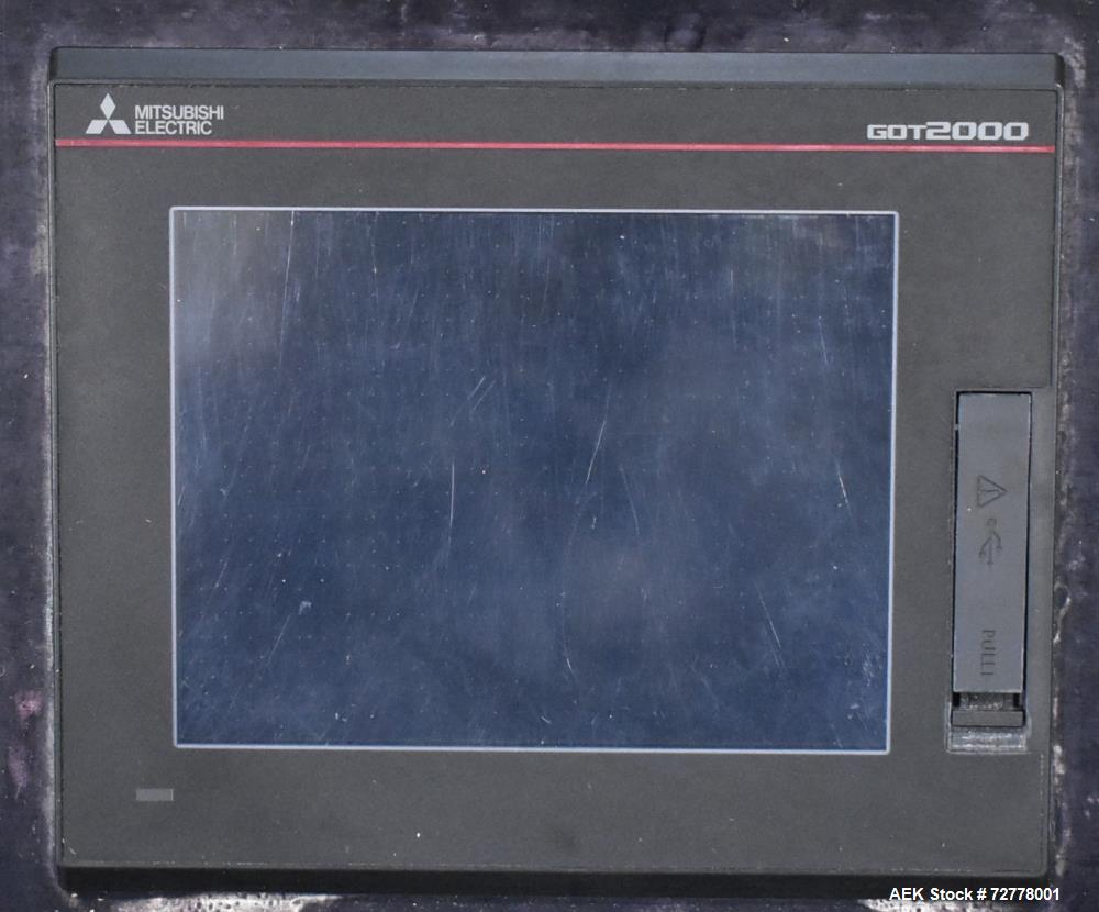 Used VC999 Model RS-420C Rollstock Compact Thermoformer. Stainless steel construction. Film width 423mm (17"). Maximum depth of draw: 50mm, 100mm, 135mm, 185mm (2"). Includes Vacuum pump, vacuum gas ...