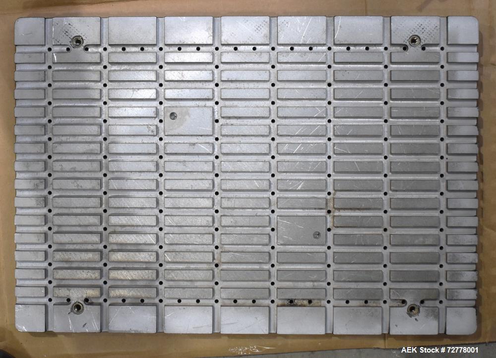 Used VC999 Model RS-420C Rollstock Compact Thermoformer. Stainless steel construction. Film width 423mm (17"). Maximum depth of draw: 50mm, 100mm, 135mm, 185mm (2"). Includes Vacuum pump, vacuum gas ...