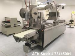 Used Multivac R-145 Thermoforming Machine – 420mm Web, 4-Up Mold, Inkjet Printer, Medical Packaging, 2009