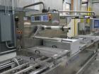 Used CFS Tiromat Model 681 Form-Fill-Seal Machine with zipper system, 5600 mm width, new 2002, Dayton DC speed control.