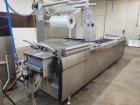Used Multivac R126 Rollstock Thermoformer – Stainless Steel Vacuum Packaging Machine, Built 2019