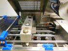 Used Repak (Reiser) Model RE20/4 FB420 Horizontal Form Fill Seal Thermoform Rollstock MAP Packager. 420mm web width, 380m useable Last used in Lunch Meat Food application, mainframe substantially con...