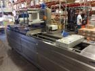 Used Repak (Reiser) Model RE20/4 Horizontal Form Fill Seal Thermoform Rollstock MAP Packager. Last used in gluten free sliced bread application. Mainframe substantially constructed of stainless steel...