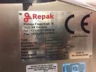 Used Repak (Reiser) Model RE20/4 Horizontal Form Fill Seal Thermoform Rollstock MAP Packager. Last used in gluten free sliced bread application. Mainframe substantially constructed of stainless steel...
