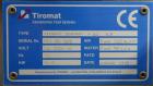 Used Tiromat Model Compact M360 4.11 Horizontal Thermoformer