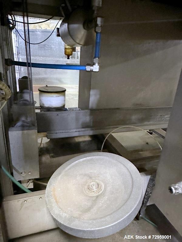 Used Combibloc (Sig) Model 112-32 Aseptic Brick Pack Cartoning Lines. The fillers are capable of running 125 ml, 150 ml, 200 ml or 250 ml cartons (with changeparts). Has Sig Beckhoff HMI with Siemens...