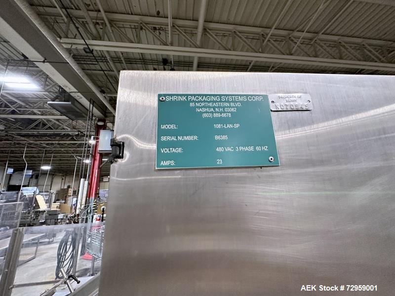 Used Combibloc (Sig) Model 112-32 Aseptic Brick Pack Cartoning Lines. The fillers are capable of running 125 ml, 150 ml, 200 ml or 250 ml cartons (with changeparts). Has Sig Beckhoff HMI with Siemens...