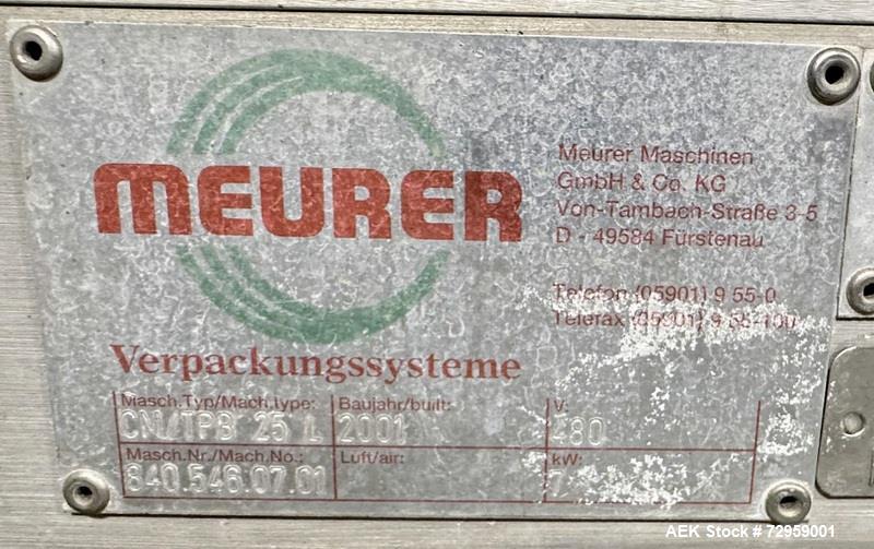 Used Combibloc (Sig) Model 112-32 Aseptic Brick Pack Cartoning Lines. The fillers are capable of running 125 ml, 150 ml, 200 ml or 250 ml cartons (with changeparts). Has Sig Beckhoff HMI with Siemens...