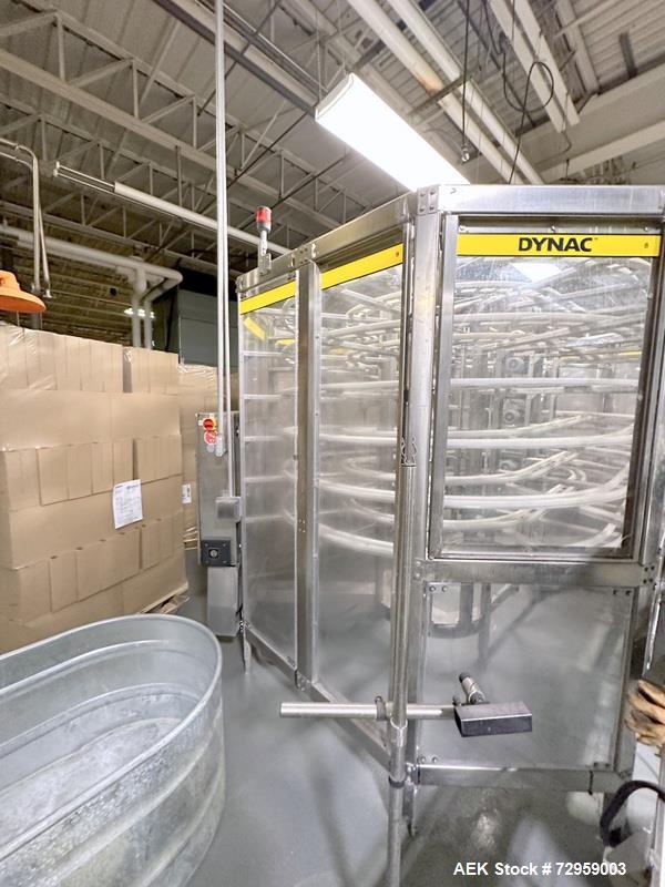 Used Combibloc (Sig) Model 112-32 Aseptic Brick Pack Cartoning Lines. The fillers are capable of running 125 ml, 150 ml, 200 ml or 250 ml cartons (with changeparts). Has Sig Beckhoff HMI with Siemens...