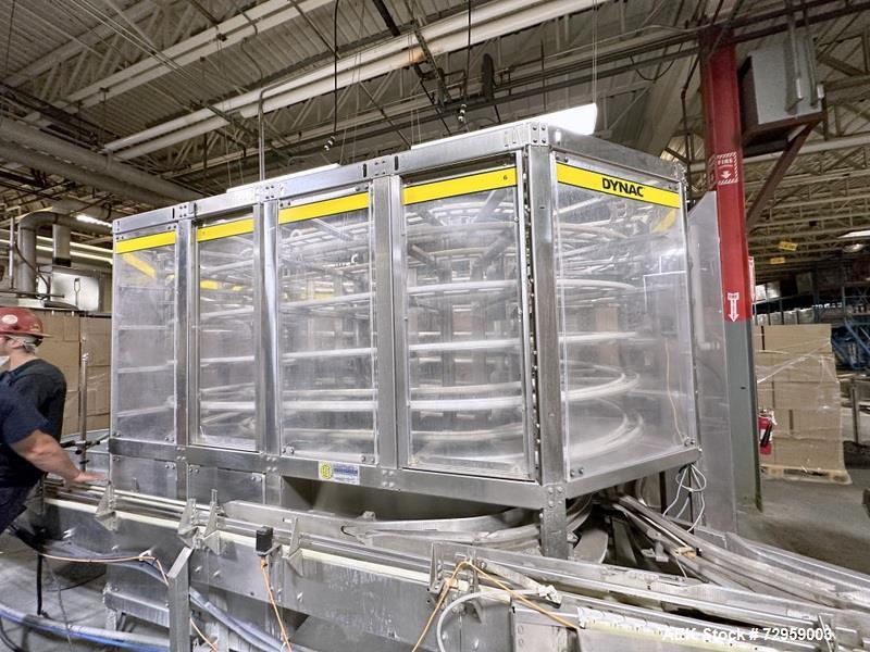 Used Combibloc (Sig) Model 112-32 Aseptic Brick Pack Cartoning Lines. The fillers are capable of running 125 ml, 150 ml, 200 ml or 250 ml cartons (with changeparts). Has Sig Beckhoff HMI with Siemens...