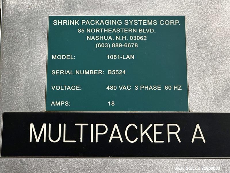 Used Combibloc (Sig) Model 112-32 Aseptic Brick Pack Cartoning Lines. The fillers are capable of running 125 ml, 150 ml, 200 ml or 250 ml cartons (with changeparts). Has Sig Beckhoff HMI with Siemens...