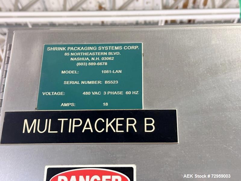 Used Combibloc (Sig) Model 112-32 Aseptic Brick Pack Cartoning Lines. The fillers are capable of running 125 ml, 150 ml, 200 ml or 250 ml cartons (with changeparts). Has Sig Beckhoff HMI with Siemens...