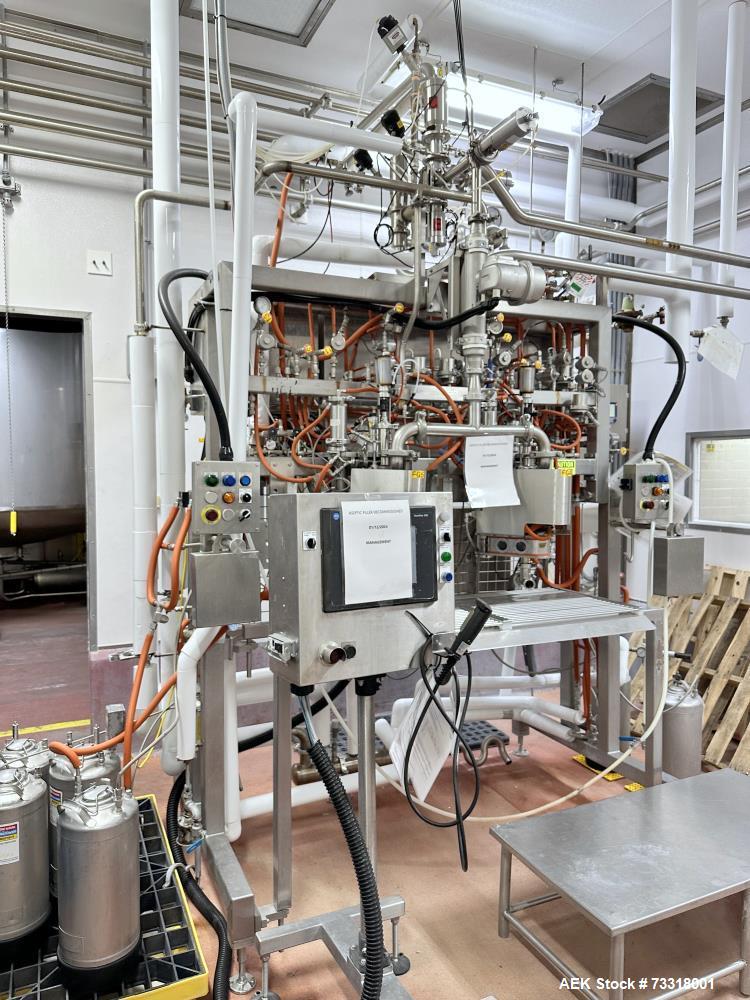 Scholle Dual Head Aseptic Bag Filler, Model AF-10-2-LA