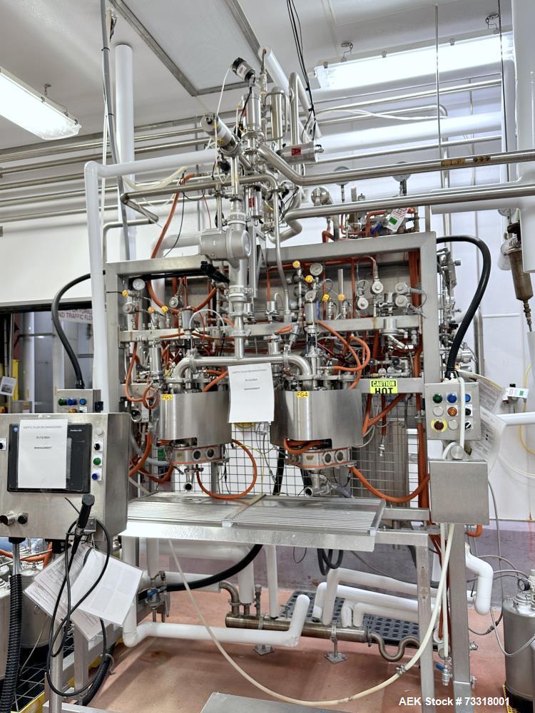 Scholle Dual Head Aseptic Bag Filler, Model AF-10-2-LA