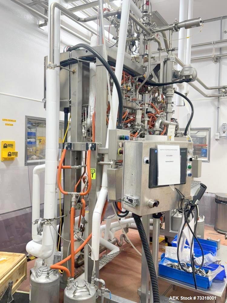Scholle Dual Head Aseptic Bag Filler, Model AF-10-2-LA
