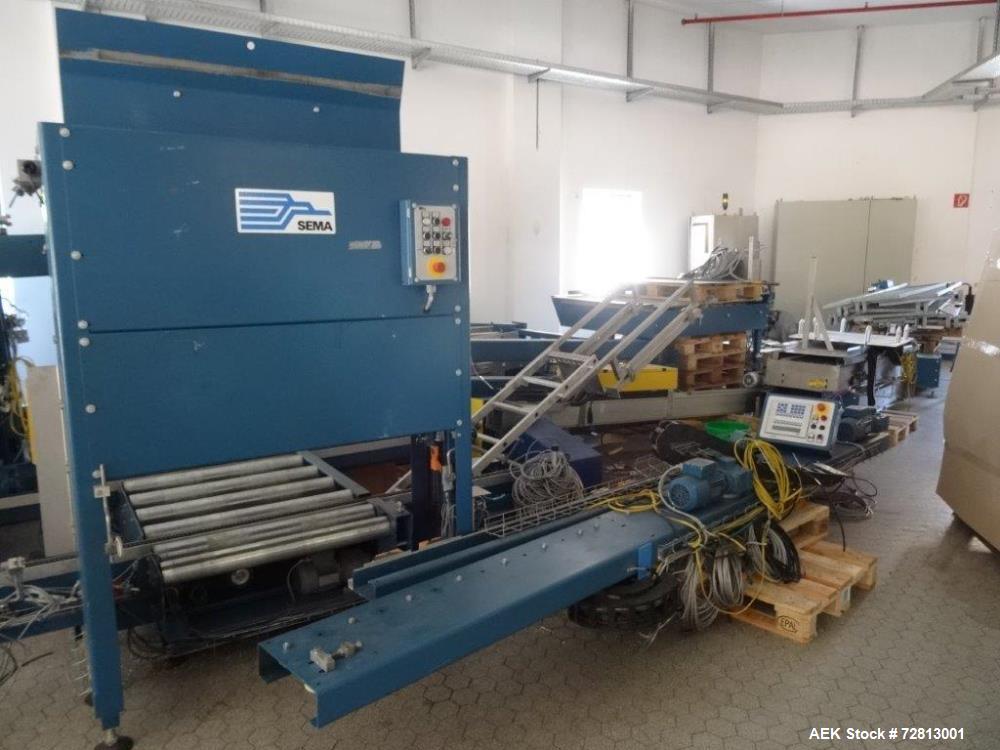 Used Tetra Rex TR/7 Filling Line