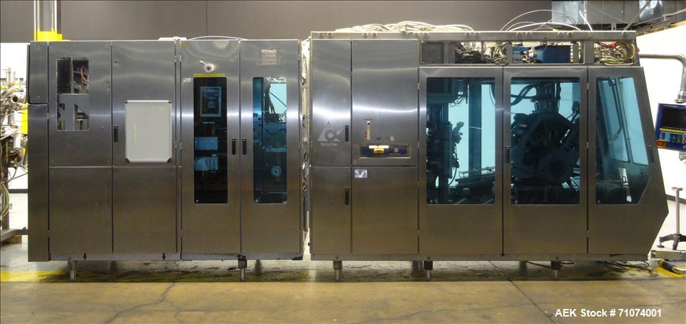 Used Tetra Pak TBA21 Form, Fill and Sealing Line