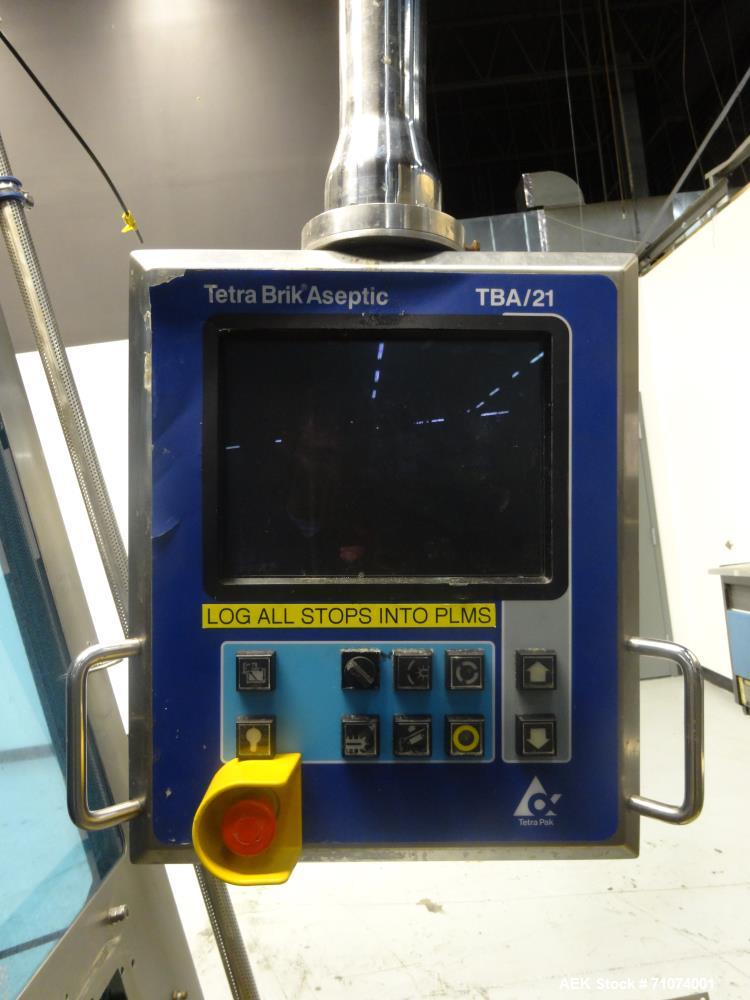 Used Tetra Pak TBA21 Form, Fill and Sealing Line