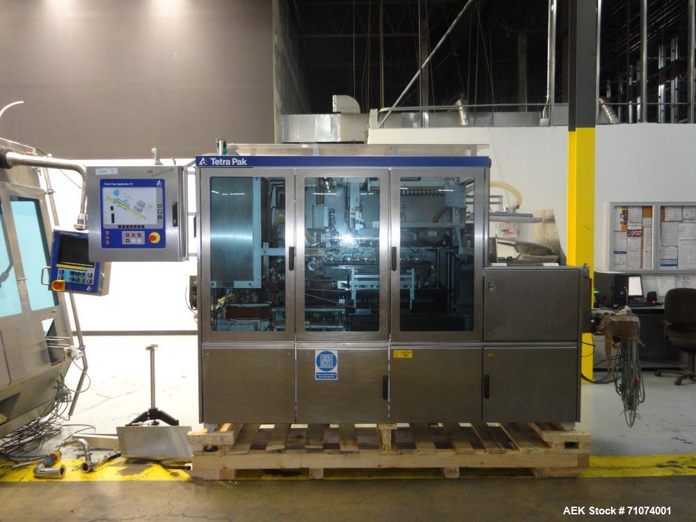 Used Tetra Pak TBA21 Form, Fill and Sealing Line