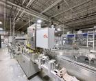 Used Combibloc (Sig) Model 112-32 Aseptic Brick Pack Cartoning Lines. The fillers are capable of running 125 ml, 150 ml, 200 ml or 250 ml cartons (with changeparts). Has Sig Beckhoff HMI with Siemens...