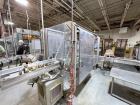 Used Combibloc (Sig) Model 112-32 Aseptic Brick Pack Cartoning Lines. The fillers are capable of running 125 ml, 150 ml, 200 ml or 250 ml cartons (with changeparts). Has Sig Beckhoff HMI with Siemens...