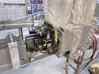 Used Combibloc (Sig) Model 112-32 Aseptic Brick Pack Cartoning Lines. The fillers are capable of running 125 ml, 150 ml, 200 ml or 250 ml cartons (with changeparts). Has Sig Beckhoff HMI with Siemens...
