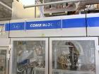 Used Combibloc (Sig) Model 112-32 Aseptic Brick Pack Cartoning Lines. The fillers are capable of running 125 ml, 150 ml, 200 ml or 250 ml cartons (with changeparts). Has Sig Beckhoff HMI with Siemens...