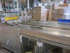 Used Combibloc (Sig) Model 112-32 Aseptic Brick Pack Cartoning Lines. The fillers are capable of running 125 ml, 150 ml, 200 ml or 250 ml cartons (with changeparts). Has Sig Beckhoff HMI with Siemens...
