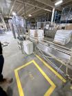 Used Combibloc (Sig) Model 112-32 Aseptic Brick Pack Cartoning Lines. The fillers are capable of running 125 ml, 150 ml, 200 ml or 250 ml cartons (with changeparts). Has Sig Beckhoff HMI with Siemens...