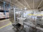 Used Combibloc (Sig) Model 112-32 Aseptic Brick Pack Cartoning Lines. The fillers are capable of running 125 ml, 150 ml, 200 ml or 250 ml cartons (with changeparts). Has Sig Beckhoff HMI with Siemens...