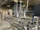 Used Combibloc (Sig) Model 112-32 Aseptic Brick Pack Cartoning Lines. The fillers are capable of running 125 ml, 150 ml, 200 ml or 250 ml cartons (with changeparts). Has Sig Beckhoff HMI with Siemens...