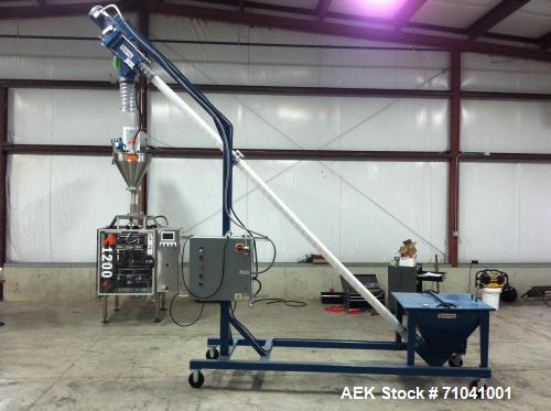 Used All Fill Model Avatar A-1200 vertical form, fill, seal machine with auger filler.