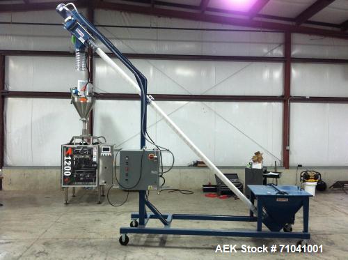 Used-All Fill Model Avatar A-1200 vertical form, fill, seal machine with auger filler.