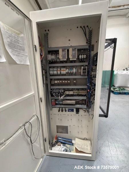 Used General Packaging Model 80WA2P Vertical Form Fill & Seal Machine | 1.25–10” Bags | 17” Web | Spice Packaging Line