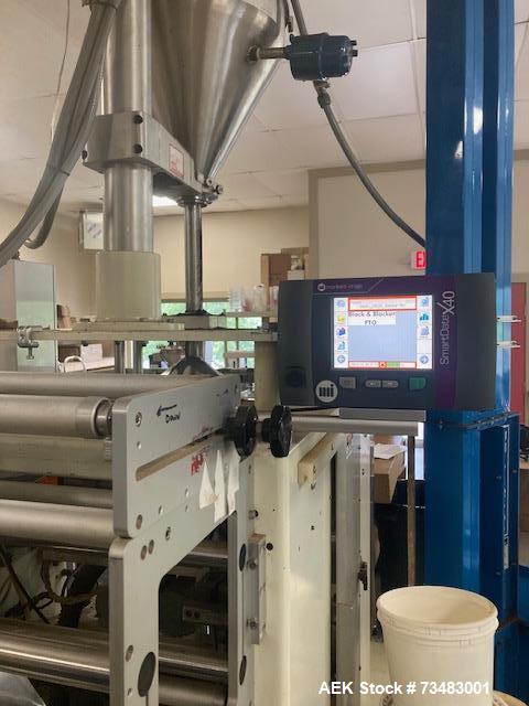 Used General Packaging Model 48 Vertical Form Fill Seal (VFFS) Machine – Up to 20 PPM, Auger Filler, Coffee Application