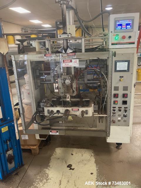 Used General Packaging Model 48 Vertical Form Fill Seal (VFFS) Machine – Up to 20 PPM, Auger Filler, Coffee Application