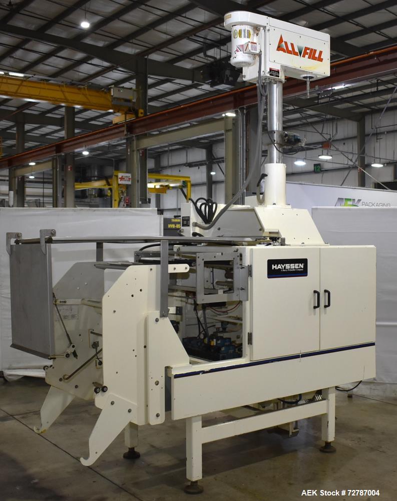 Used Hayssen Ultima VFFS Bagger - 60 PPM, 12” Width, 16” Length