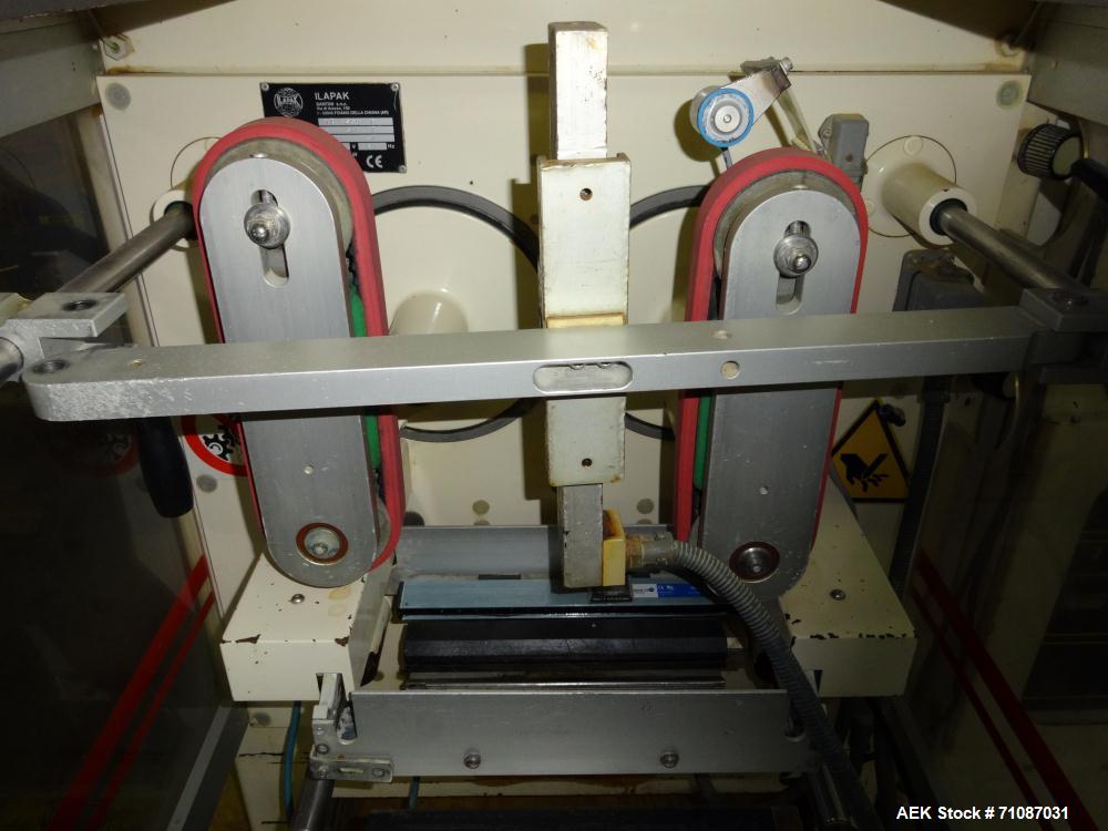 Used Ilapak Vegatronic Model VT-300-P Vertical Form, Fill & Seal Machine