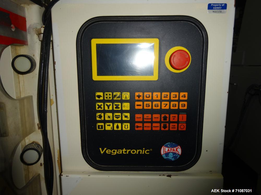 Used- Ilapak Vegatronic Model VT-300-P Vertical Form, Fill & Seal Machine