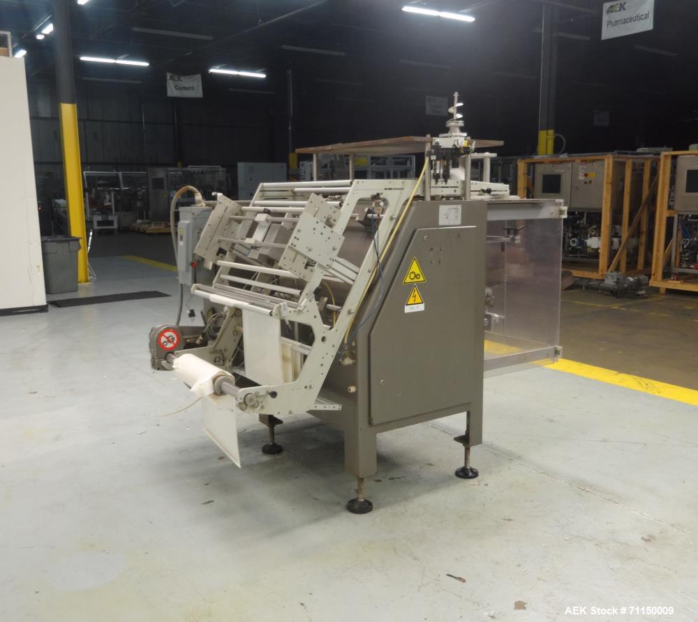 Used Ilapak Vegatronic Model VT400S Vertical Form Fill Seal Pouch Pac used-ilapak-vegatronic-model-vt400s-vertical-form-fill-seal-pouch-pac