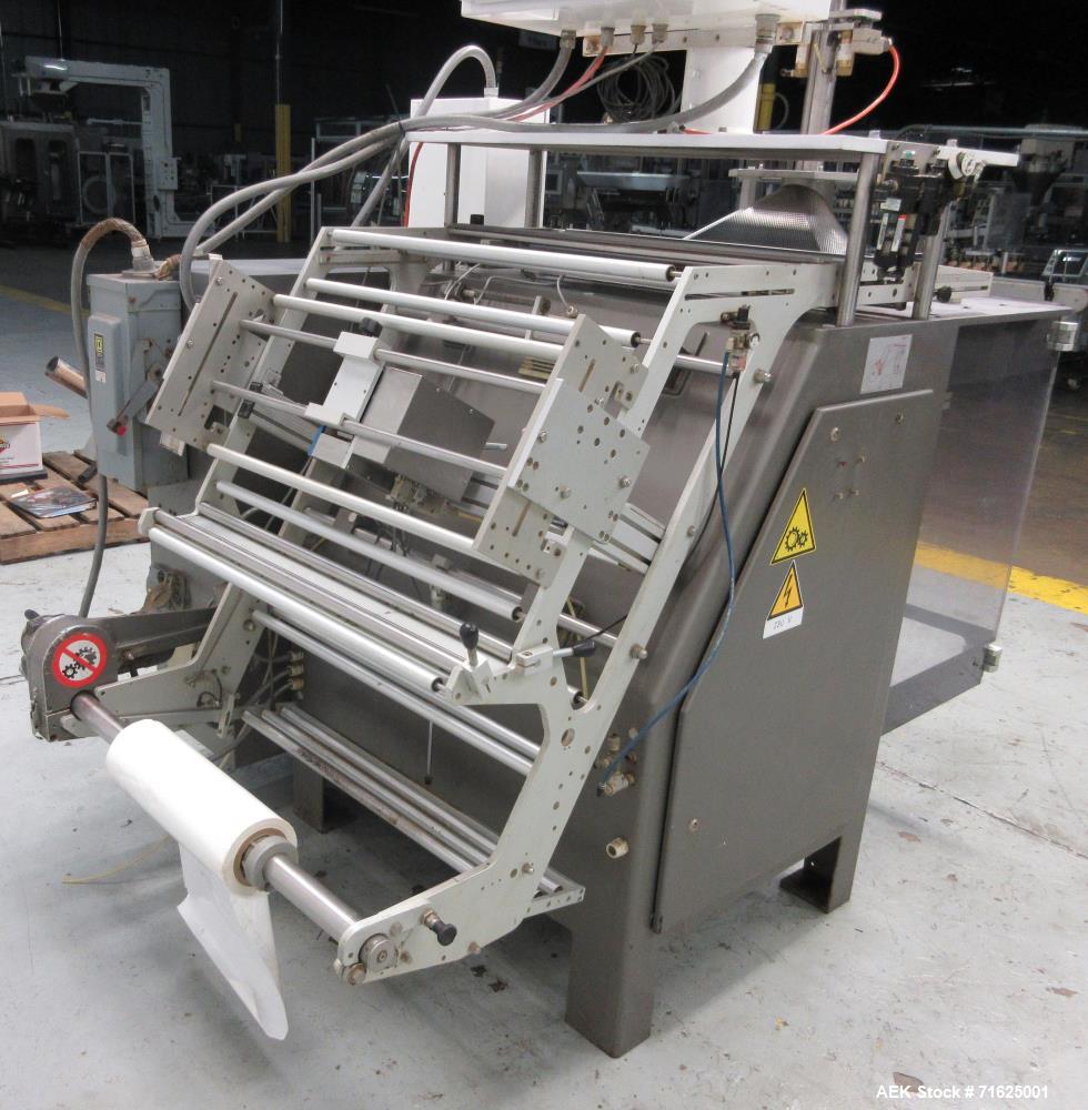 Used- Ilapak Vegatronic Model VT400S Vertical Form Fill Seal Pouch Packer