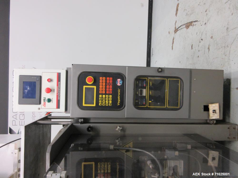 Used- Ilapak Vegatronic Model VT400S Vertical Form Fill Seal Pouch Packer