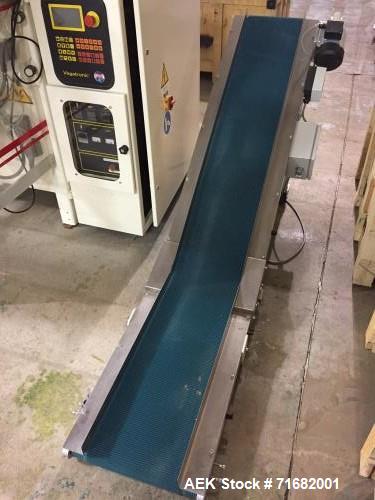 Used Ilapak Model Vegatronic VT-300-P Vertical Form Fill and Seal Machine. Capable of speeds up to 120 bags per minute. Bag size range: width- 50mm - 270mm, length - 60mm - 270mm single stroke or 500...