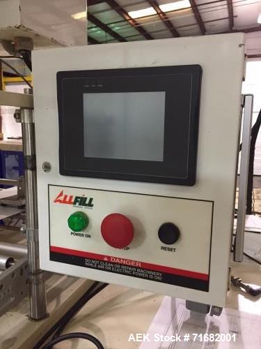 Used Ilapak Model Vegatronic VT-300-P Vertical Form Fill and Seal Machine. Capable of speeds up to 120 bags per minute. Bag size range: width- 50mm - 270mm, length - 60mm - 270mm single stroke or 500...