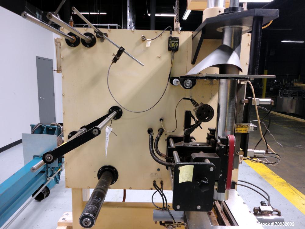 Used Keypak V300B Vertical Form Fill Seal Machine with Mateer 1900 Auger Filler