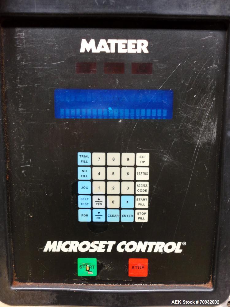 Used Keypak V300B Vertical Form Fill Seal Machine with Mateer 1900 Auger Filler